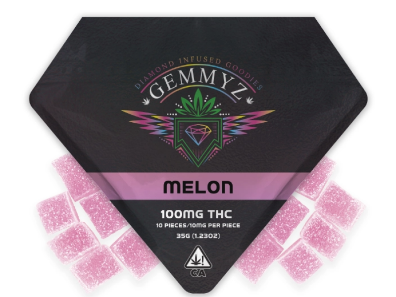 Melon Diamond-Infused